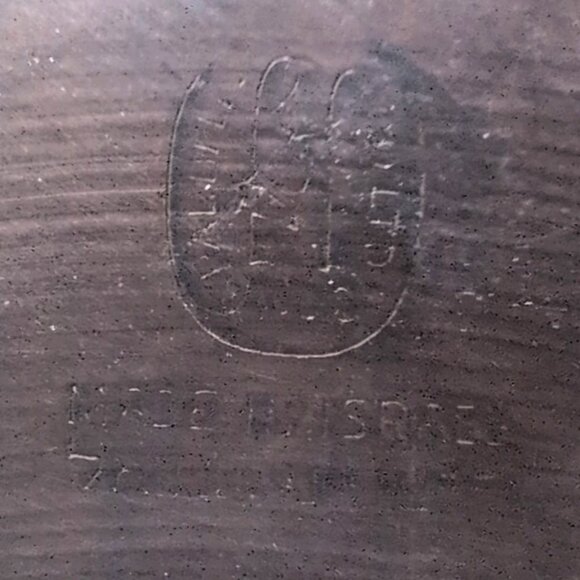 Vintage Pal-Bell Israel Bronze/Mixed Metal 9.25" Hanging Plate Marked GUC - Picture 7 of 8